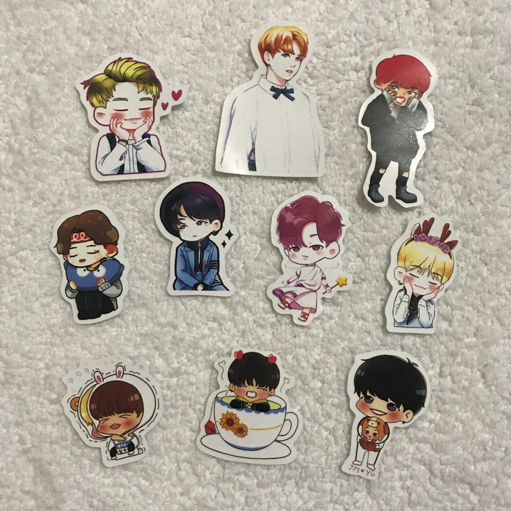 BTS stickers - Picture 1 of 4